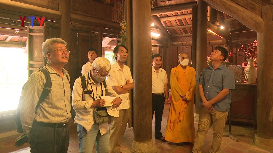 Tiếp đoàn chuyên gia Quốc tế thăm và khảo sát tại chùa Vĩnh Nghiêm