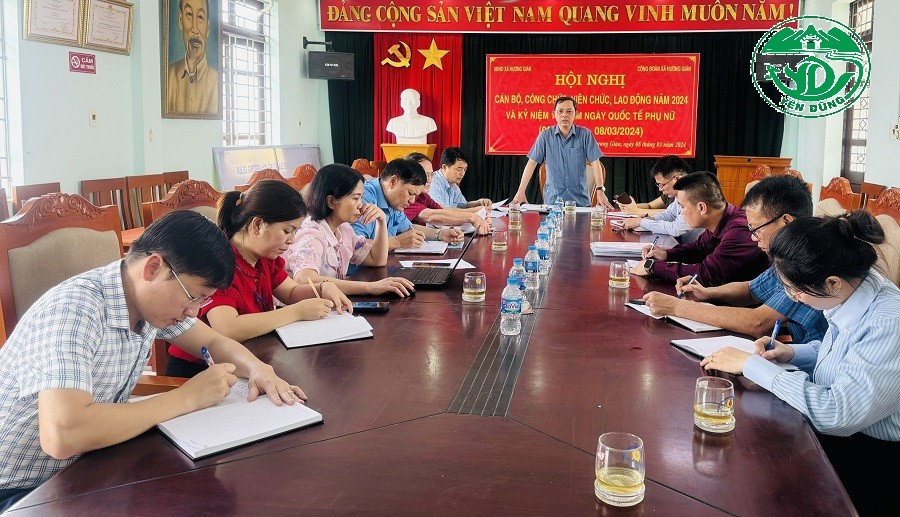 HĐND huyện giám sát việc thực hiện nhiệm vụ thu, chi NSNN từ năm 2021 - 2023 tại xã Hương Gián.