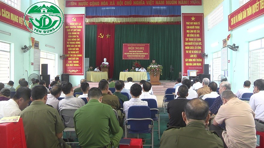 Xã Tiền Phong: Hội nghị Công an lắng nghe ý kiến nhân dân và sinh hoạt chi bộ mở rộng thôn Quyết...